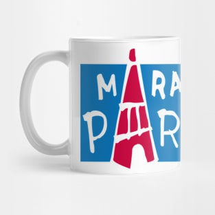 Paris Marathon Mug